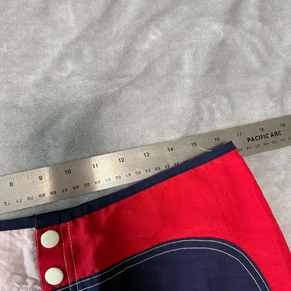 Vintage Surf Style Budweiser Colorblock Swim Trunks Shorts